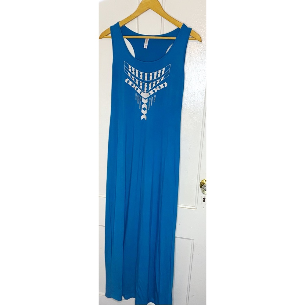 Xhilaration : size : M : tribal print racerback summer spring maxi dress